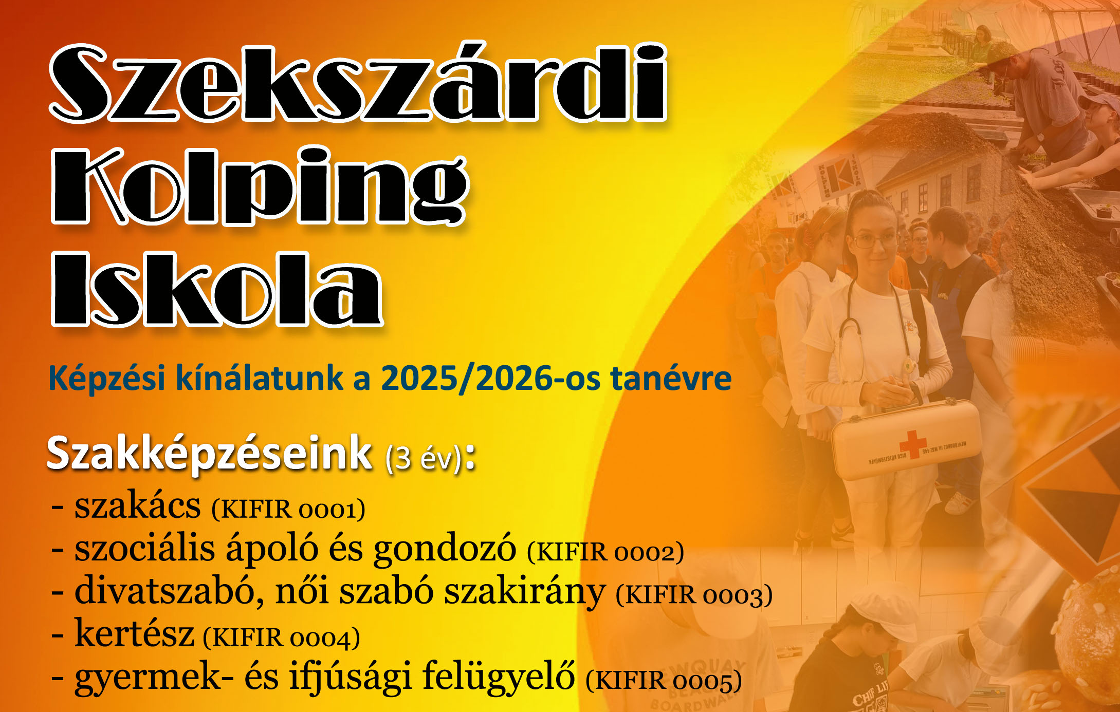 Részszakképesítést adó képzéseink